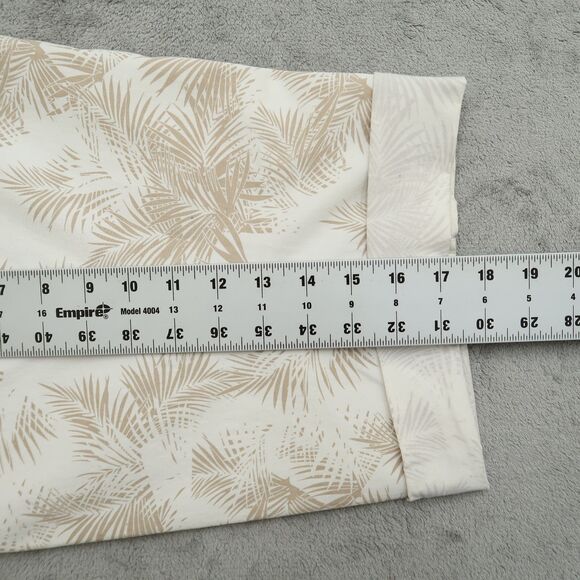 Riders By Lee Capri Pants Women's 18M Floral Mid-Rise Cargo Skimmer 17" Inseam - Picture 3 of 15